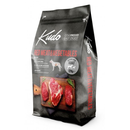 Kudo LG Red Meat Medium Maxi Adult 12kg